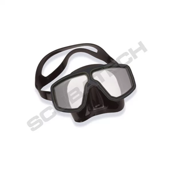 Nemo Diving Mask Corsica Black Silicone Black Frame