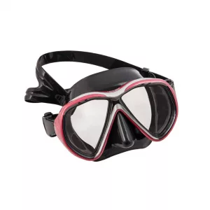 Nemo Diving Mask Tiara ll, Black Silicone, Metal Ruby Frame - Asia Fit