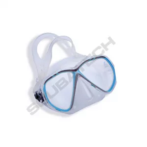 Nemo Diving Mask Vision, Clear Silicone, Blue Frame