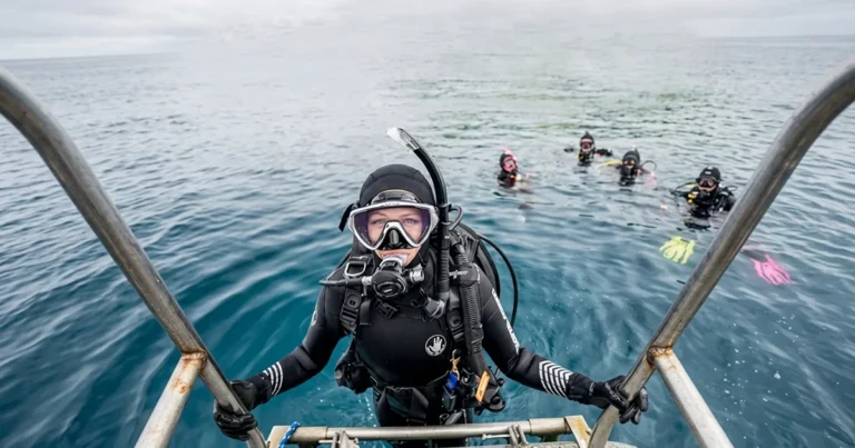 Divers enjoying PADI Boat Diver Specialty Course Dubai