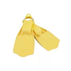 Nemo Diving Rubber Fins Jetstream with SS spring straps ML Yellow