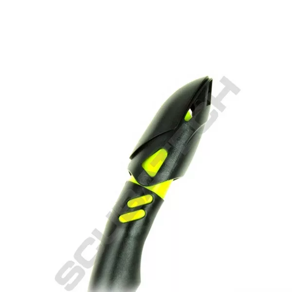 TECLINE Snorkel SK 09 with valve with freetop black-yellow 39023-2