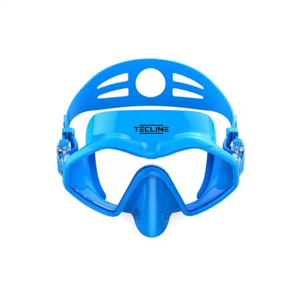 Tecline Frameless Neon mask - neon blue T05075-01