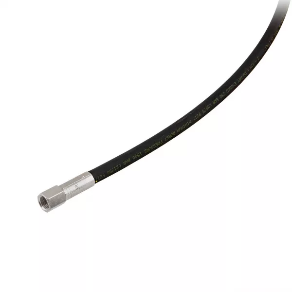 Tecline HP hose 0,56 m black, rubber 14030-05