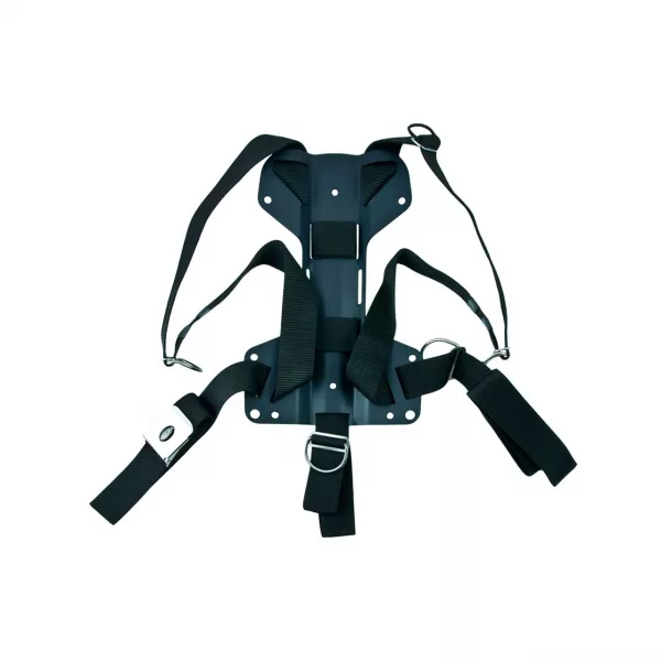 Tecline harness DIR standard webbing - inc aluminum backplate H T15016-01