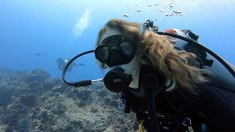 deep sea diving