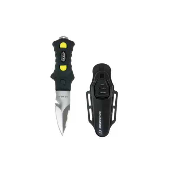 Knife Minirazor Alfa Black, Plastic Holder