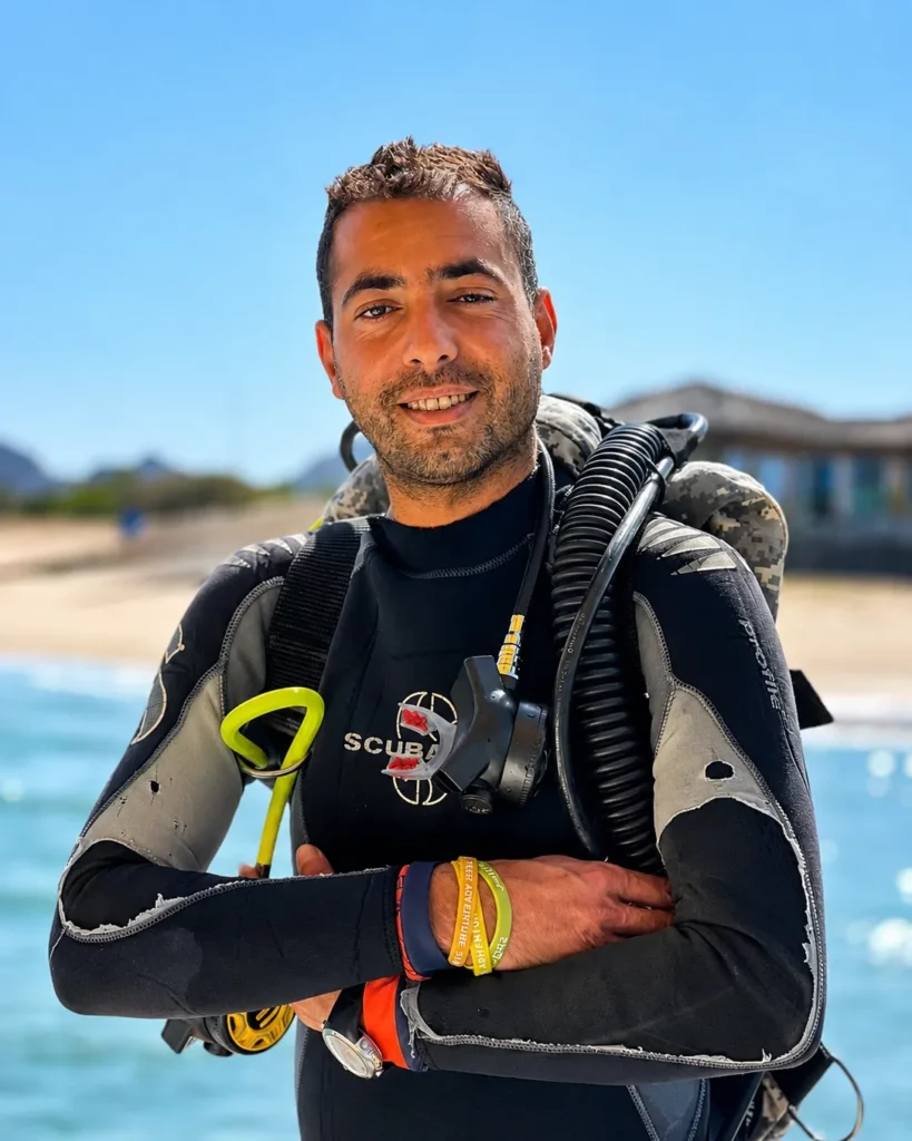 Khaled A Gaber - PADI Dive Master at Nemo Diving Center, Fujairah.