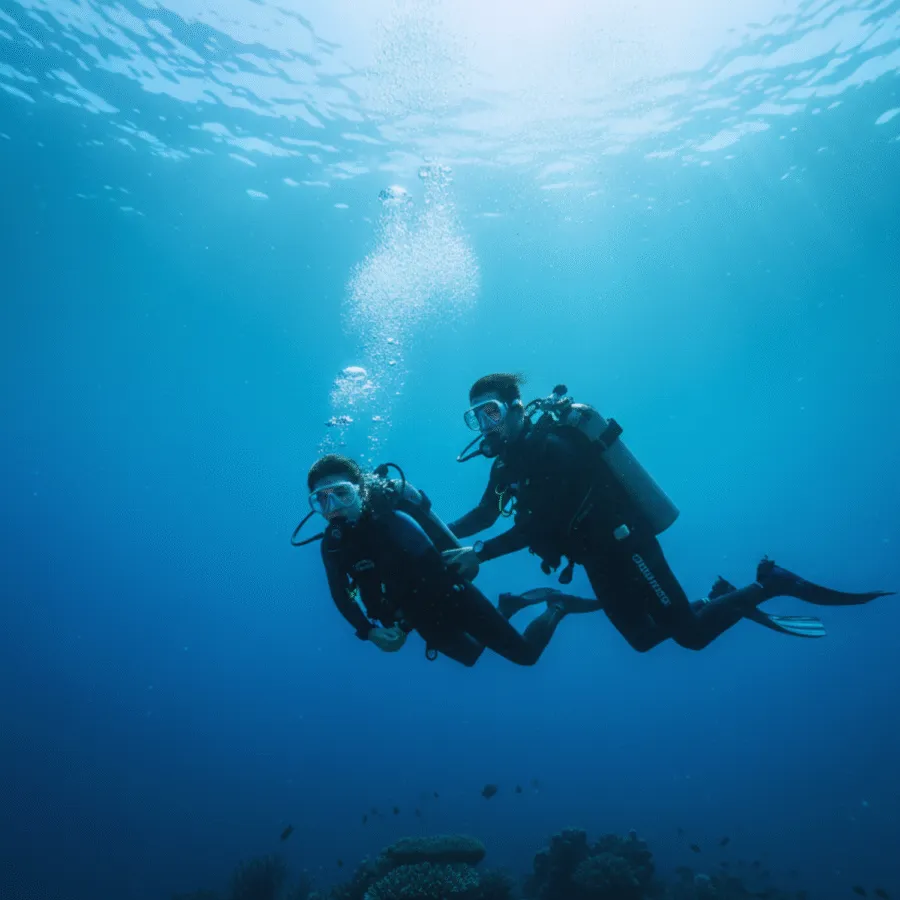 discover scuba diving in dubai at nemo diving center