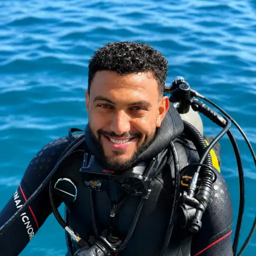 Karim Alddin - PADI Instructor at Nemo Diving Center, Fujairah.