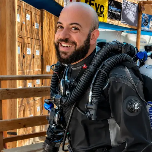 Mohab Abdelmegeed - PADI Tec Instructor Trainer at Nemo Diving Center, Dubai / Fujairah.