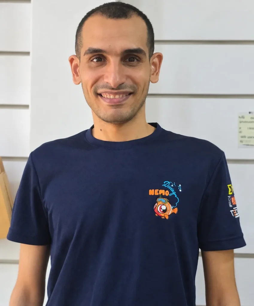 Mohamed Elsayed, Branch Administrator at Nemo Diving Center Dibba Al Fujairah