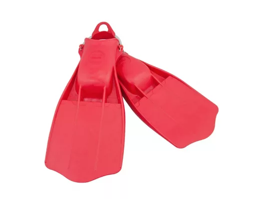 Nemo Diving Rubber Fins Jetstream with SS spring straps ML Red