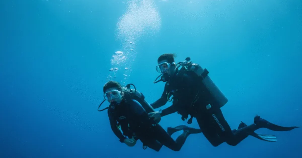 discover scuba diving in dubai at nemo diving center